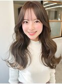 20代30代大人可愛い髪質改善ヘルシースタイル韓国ヘア透明感