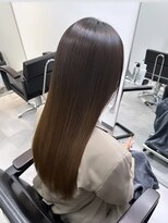 シンカ(shinka)&nbsp;shinkaストレート(髪質改善縮毛)＋艶出しトリートメント