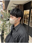 メンズカット 前髪アシンメトリー