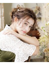 ヘアメイクサロンシャルメ(Hair Make Salon CHARMER) 華やか！ふわふわ中間アップ♪