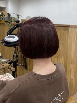 メアリー バイ メリー(marry by merry) 【立町メアリーバイメリー】☆ストロベリーレッド×ミニボブ☆