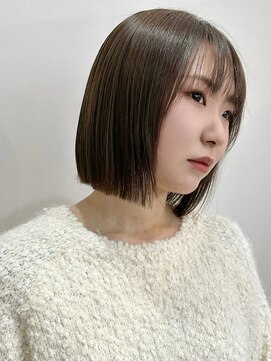 サクラ オモテサンドウ(SAKURA) ダメージレス！自然に見えるプレミアム縮毛矯正