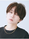 センターパートニュアンスパーマ韓国カルマパーマコンマヘア