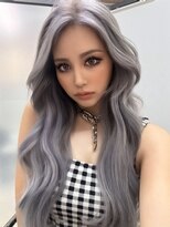 リリー(Lilley) 【lilley 稲永麻衣】エクステ+ブリーチ+ロングヘア+韓国ヘア