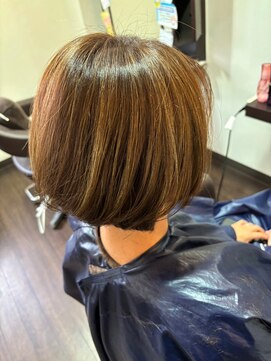 ヘアケアサロン シェーン(hair care salon Schon) ビフォーアフター/白髪ぼかし/ハイトーン/マッシュショート/105