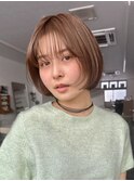 やわらかな透けるbeige