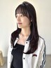 【顧客さま】前髪カット＋高発色ダメージレス髪質改善カラー＋5stepケアトリ