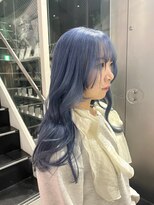 シェリ ヘアデザイン(CHERIE hair design)&nbsp;ハイトーンペールブルー