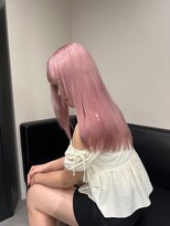 ベレーザ 渋谷(BELEZA)&nbsp;12203髪質改善ストレートラベンダーミルクティーホワイトピンク