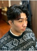 メンズパーマ/バーバー/メンズカット/銀座/有楽町/<理容室>