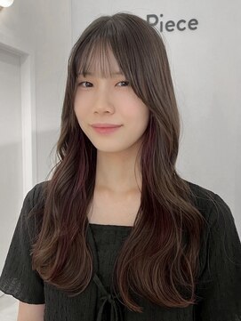 マッシュ 天王寺あべの(MASHU) ブリーチ無しでデザインカラー【天王寺/あべの】