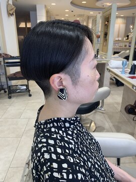 アッシュ 仙川店(Ash) 2ブロック刈り上げハンサムショート刈り上げ女子メンズライク