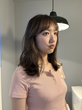 エクテ(ecouter) ミディアムレイヤー＊アッシュブラウン