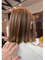 リンイチマルサン(Lin.103)&nbsp;ハイライトカラー×ボブ