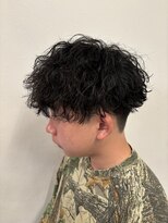 ヘアーアトリエルキナ(hair atelier LUCINA)&nbsp;波巻きパーマメンズパーマメンズカットメンズ