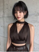 アンドレイ 表参道(andrey)&nbsp;着物ヘア/大人ガーリー/ダークアッシュ/似合わせカット/表参道