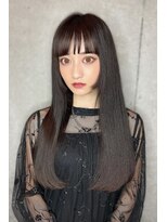 リークフー(Ree cu fuu)&nbsp;20代30代40代髪質改善トリートメントブルーブラック透け感
