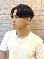 グレイスフルバーバー 赤坂見附店&nbsp;ナチュラルセンターパートショート【バーバー/メンズカット】