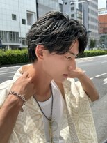 エイド 本店(aid)&nbsp;毛流れフェザーショート束感センターパートツーブロック