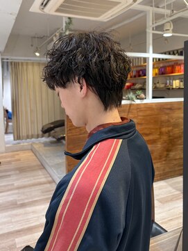 ゼスト 中野店(ZEST) 【ZEST中野/イチカ】波巻きシャドウパーマ/メンズパーマ