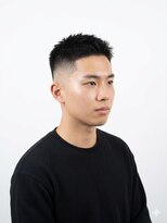 ワンワンオー バーバーショップ 博多店(@110 BARBER SHOP)&nbsp;スパイキーフェードスタイル