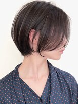 ゴカン バイ ジル ブラン 名古屋(Gokan by JIL BLAN)&nbsp;ハイライトバレイヤージュダブルカラーショートカット30代40代