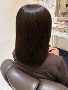 コルテ 倉敷西阿知店(CoRte.) 天使の輪/ナチュラルストレート/上品ロングヘア/ダメージ補修
