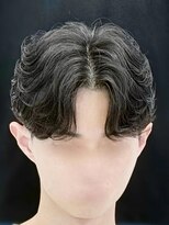 メンズヘアセンス 渋谷(MEN'S HAIR SENSE)&nbsp;ニュアンスパーマ/センターパート/メンズ/眉毛/フェザーパーマ