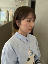 アトロ(Atoro)&nbsp;透明感カラー/ブリーチなしカラー/ミニボブ/梅田ボブ