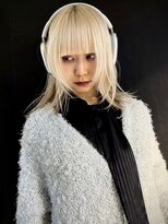 イリス 心斎橋(.elice)&nbsp;セミロングアンブレラカラーミニウルフショートウルフ前髪50代