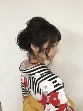 ヘアーセットサロン ピンキー(Hairset Salon Pinky) Pinky＊ル－ズ アップアレンジ＊卒業式やお着物ヘア