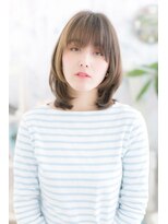 ミック 日暮里店(miq) グラデーションカラーミディ☆伸ばしかけに◎