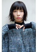 【真通】黒髪ボブで大人のお洒落髪