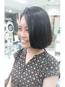 ピンナップガール pinup girl シャイニーブルージュボブ