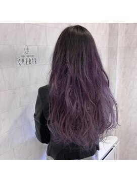 シェリール(CHERiR) 透け感ラベンダーグラデーション☆