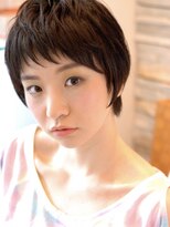 クォーターリゾート(QUARTER RESORT)&nbsp;毛先パーマ　オフィスヘア　小顔ヘア　　ローライト