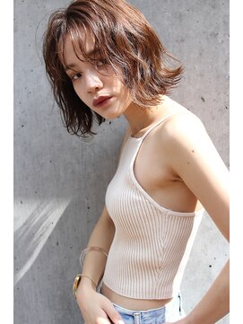 フェリア 池田(FERIA) 【FERIA 池田】ルーズな外ハネAラインボブ