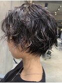 【KANA】ショート/毛先外しパーマ