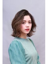 アース コアフュールボーテ 長野稲田店(EARTH coiffure beaute) レイヤーボブスタイル