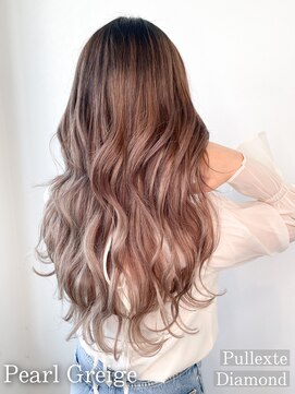 ディーアール(DR) やわらかペールベージュ♪ハイトーンもプルエクステにお任せ☆