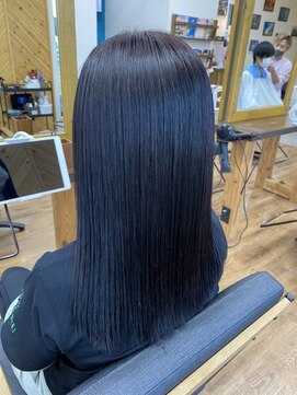 ルッカヘアガーデン バイ ラッシュゴールド(RUCCA HAIR GARDEN by LUSH GOLD) 縮毛矯正