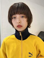 アイティーバイアルバム 藤沢店(IT by ALBUM) ショートウルフ_チョコレートプリカール大人ガーリー_ba400521