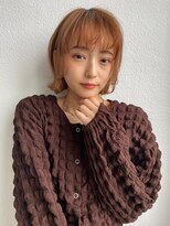 ネオリーブシェリエ 浅草店(Neolive cherie)&nbsp;オレンジ　外ハネボブ　20代30代40代