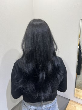 ヘアーコレクトニコ(hair collect nico) 【富山市/nico】ダークグレー/ブルーブラック/暗めカラー