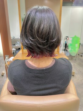 インビテーション 名古屋(invitation) ◎くびれボブ/インナーカラー