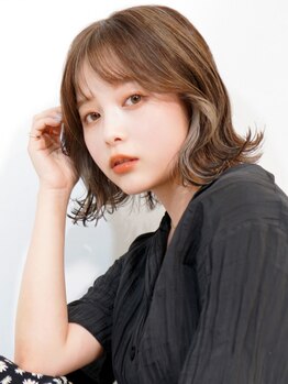 ラフィス ヘアー ポンテ 船橋店(La fith hair ponte)の写真/【船橋駅徒歩3分】インナーカラー(ブリーチ込)¥7000★アディクシーカラー+カット+Tr¥7900