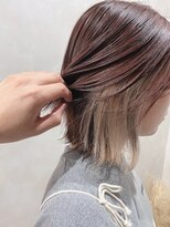 イルウィ(irwi)&nbsp;【トレンド】ピンクブラウンカラー　インナーグレージュカラー