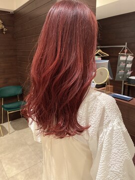 ジャム(Jam) 秋色チェリーレッドカラー×色持ちも良いカラー★中村大輔