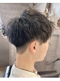 ☆お客様style☆パーマを活かした刈り上げスタイル