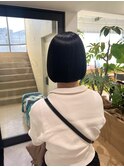 【OceanHair&Life田中愛梨】中高大生切りっぱなし艶ボブ！◎